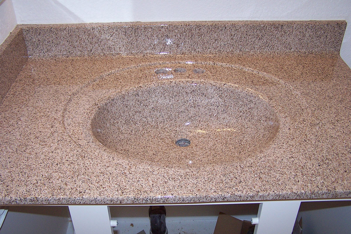 Countertop After Refinishing by Creative Touch Resurfacing in Phoenix, Arizona