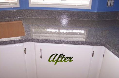 Countertop After Refurnishing in Phoenix, Arizona